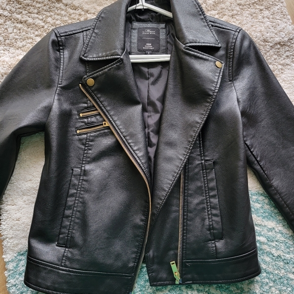 Mavi Black Faux Leather Jacket, S - Picture 4 of 10
